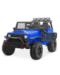 Ride On SUV w/Personalize License Plate (12V)-Blue