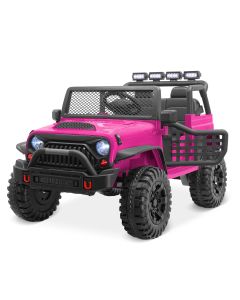 Ride On SUV w/Personalize License Plate (12V)-Pink