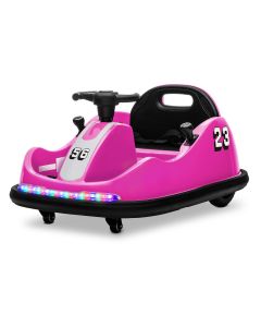 Ride On Bumper Car (2 Driving Modes) (12V)-Pink
