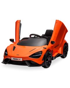 Licensed McLaren 765LT Ride On (12V)-Orange