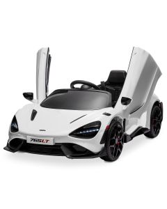 Licensed McLaren 765LT Ride On (12V)-White